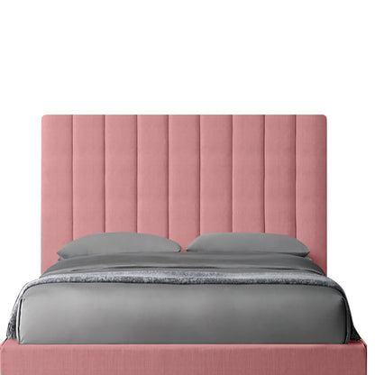 Base Cama Con Espaldar Doble Natura Salmon