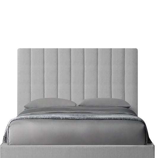 Espaldar de Cama King Natura  gris perla