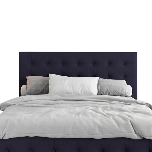 Espaldar de Cama King Capital  azul