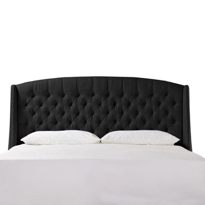 Espaldar de Cama King Italia  negro