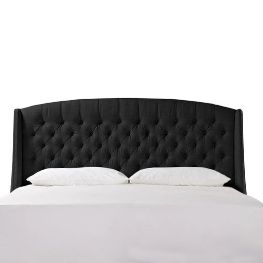 Espaldar de Cama King Italia  negro