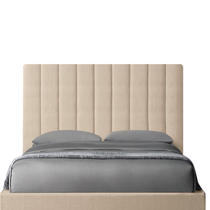Espaldar de Cama Sencillo Natura  beige