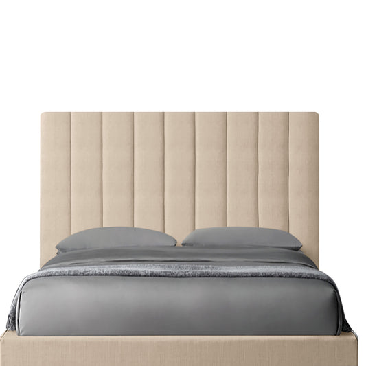 Espaldar de Cama Sencillo Natura  beige