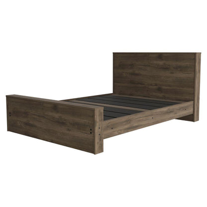 Cama Doble Syvana Nogal