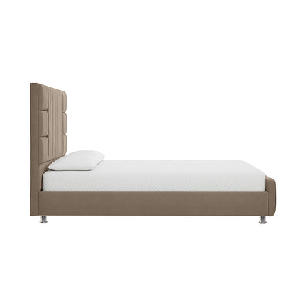 Cama Queen Fiora  Taupe