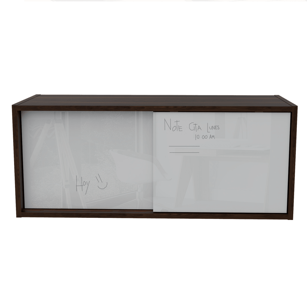 Gabinete Fureli  Caoba Y  Blanco Hg