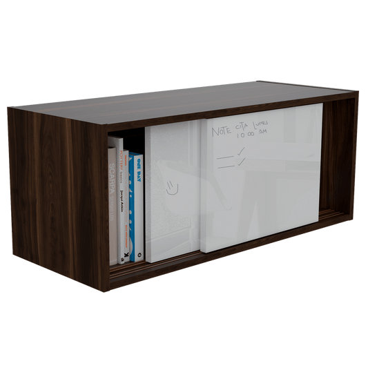 Gabinete Fureli  Caoba Y  Blanco Hg