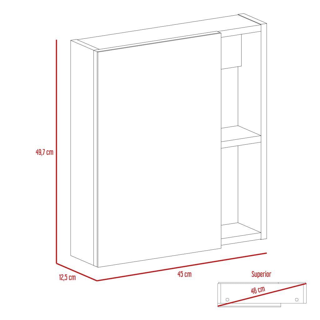 Gabinete De Baño Venali Wengue