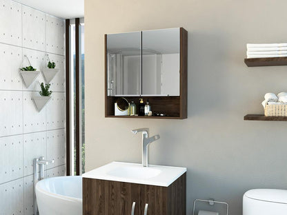 Gabinete De Baño Nelari Chocolate