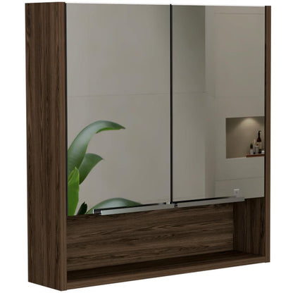 Gabinete De Baño Nelari Chocolate