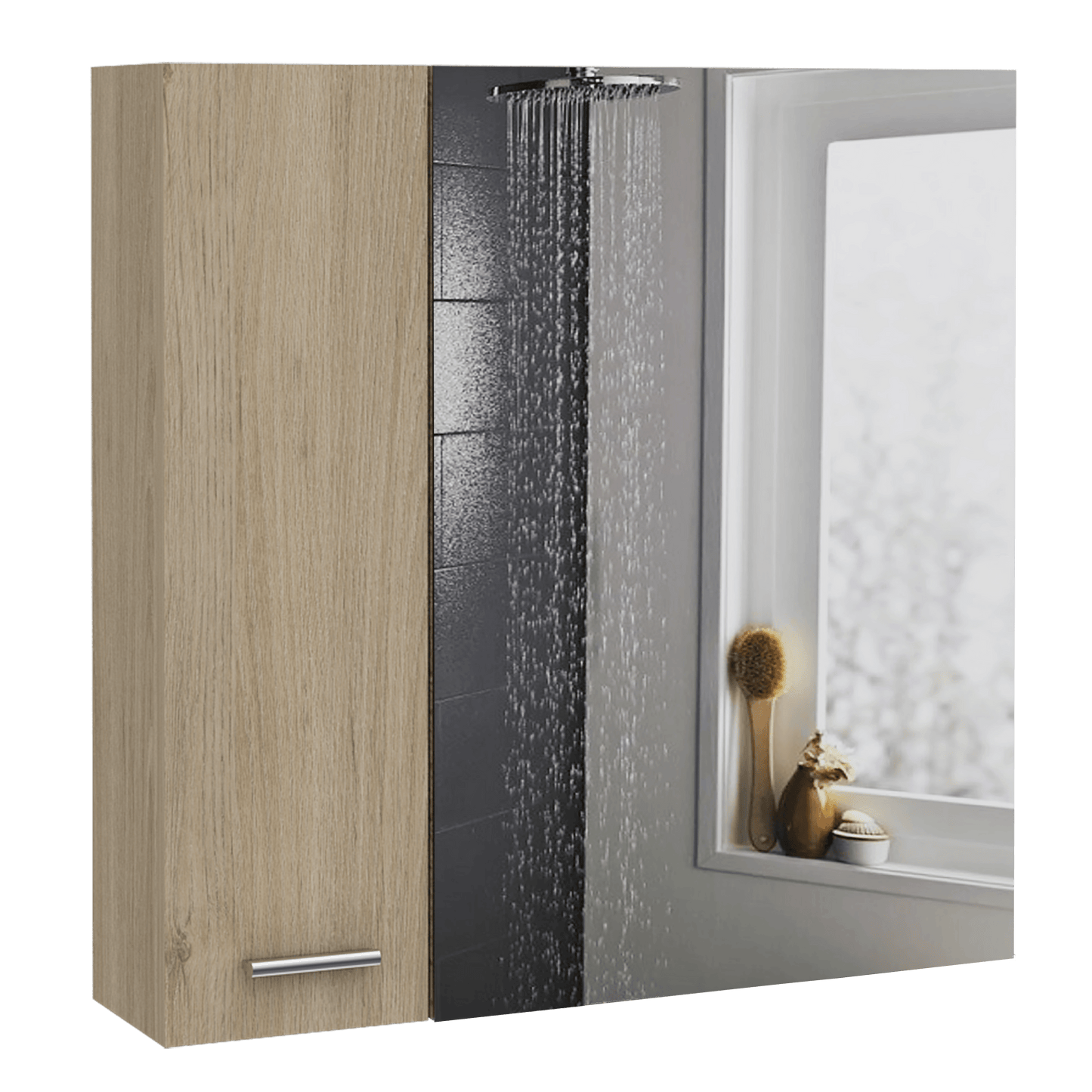 Gabinete De Baño Nebar Beige