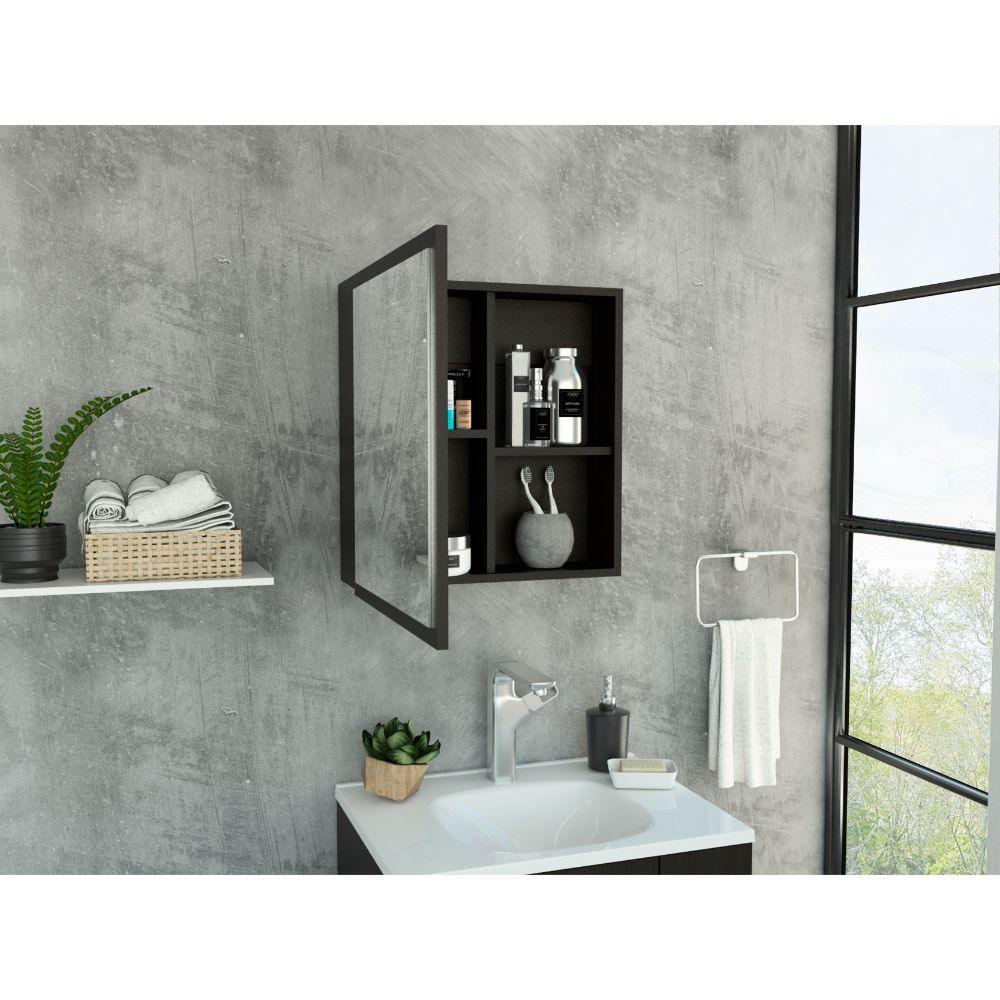 Gabinete De Baño Keluma Wengue