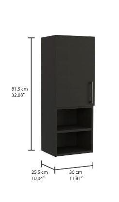 Mueble Auxiliar De Baño Varona  Wengue