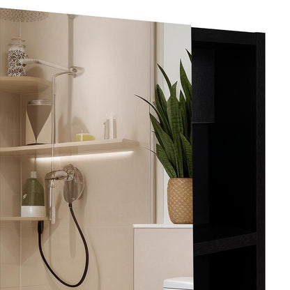 Gabinete De Baño Velmora  Wengue