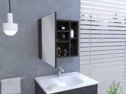 Gabinete De Baño Maerel Wengue