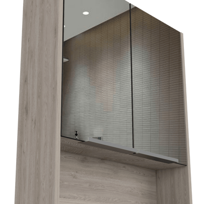 Gabinete De Baño Ombria Ceniza