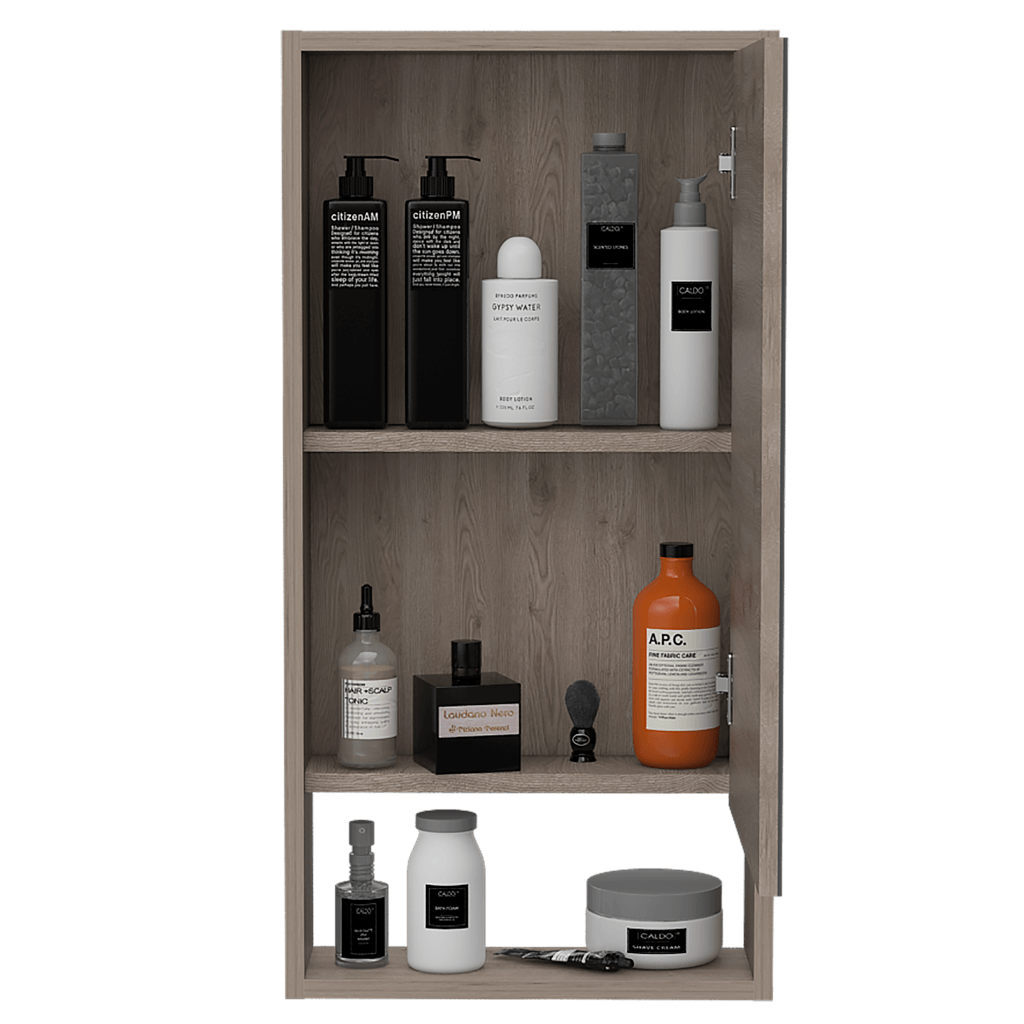 Gabinete De Baño Aurvyn Ceniza