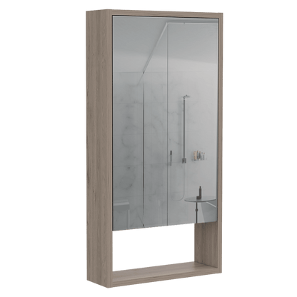 Gabinete De Baño Aurvyn Ceniza