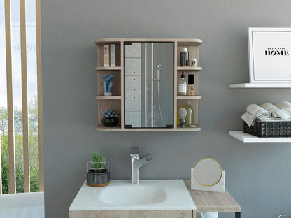 Gabinete De Baño Kurova Ceniza