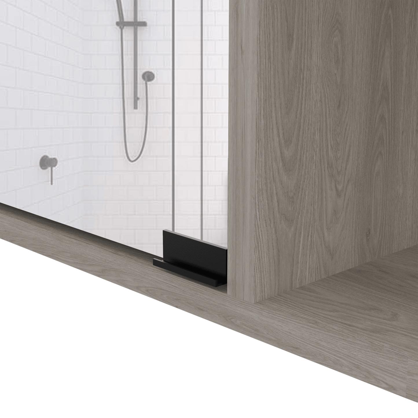 Gabinete De Baño Kurova Ceniza