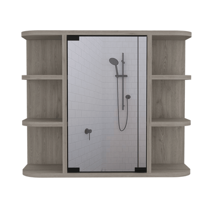 Gabinete De Baño Kurova Ceniza