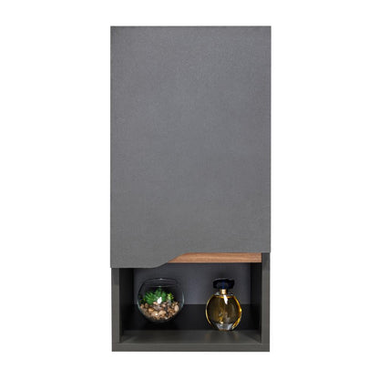 Gabinete De Baño Arinor Plata Y Fresno