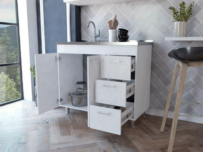 Gabinete Inferior Silert Blanco 100 Cm