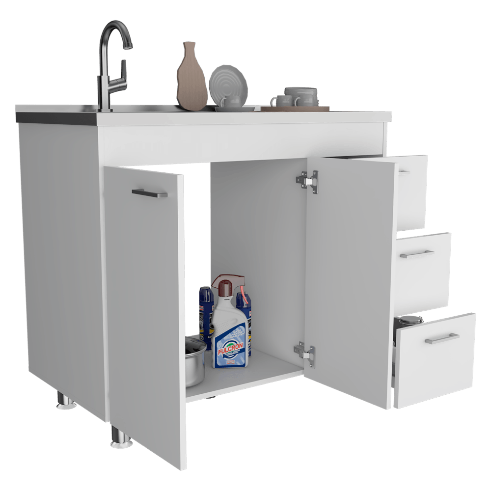 Gabinete Inferior Silert Blanco 100 Cm