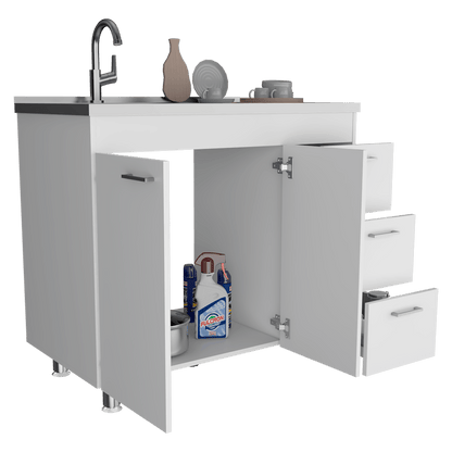 Gabinete Inferior Silert Blanco 100 Cm