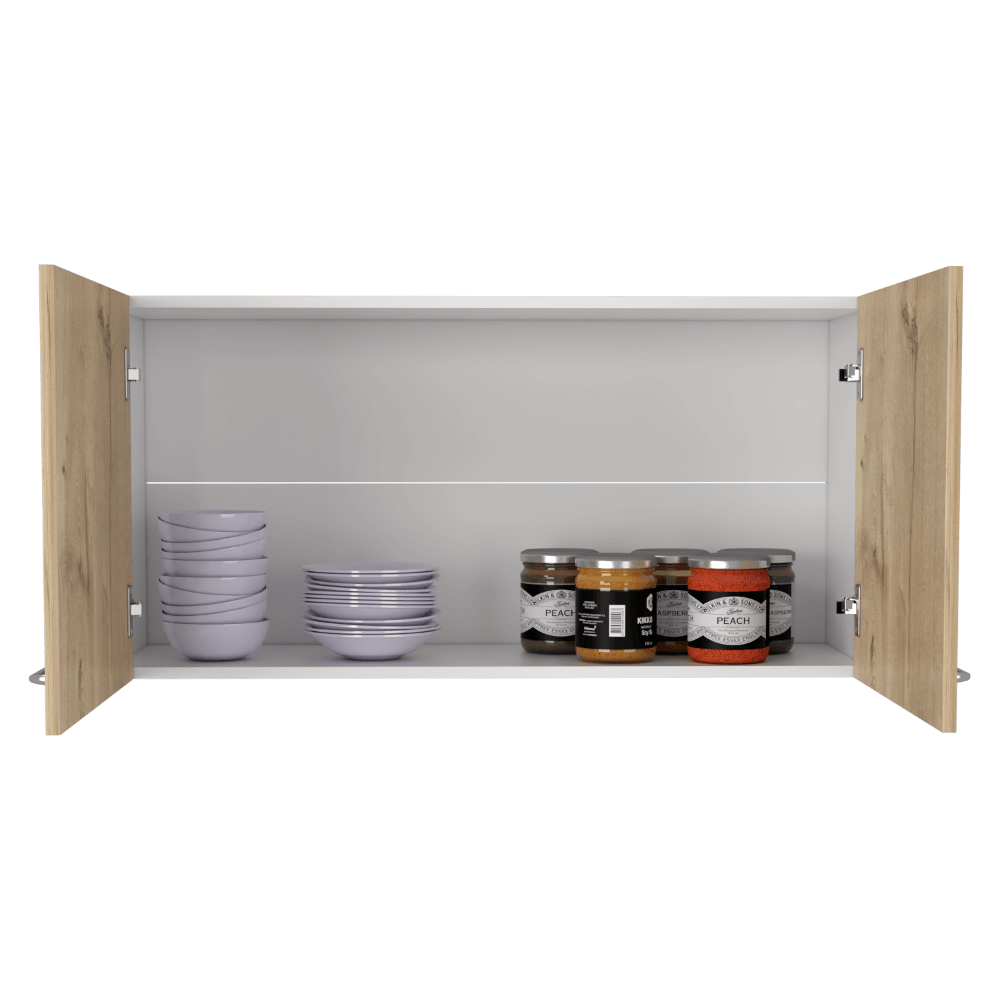 Gabinete Superior Rivela Blanco Y  Duna 100 Cm