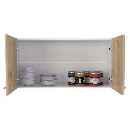 Gabinete Superior Rivela Blanco Y  Duna 100 Cm