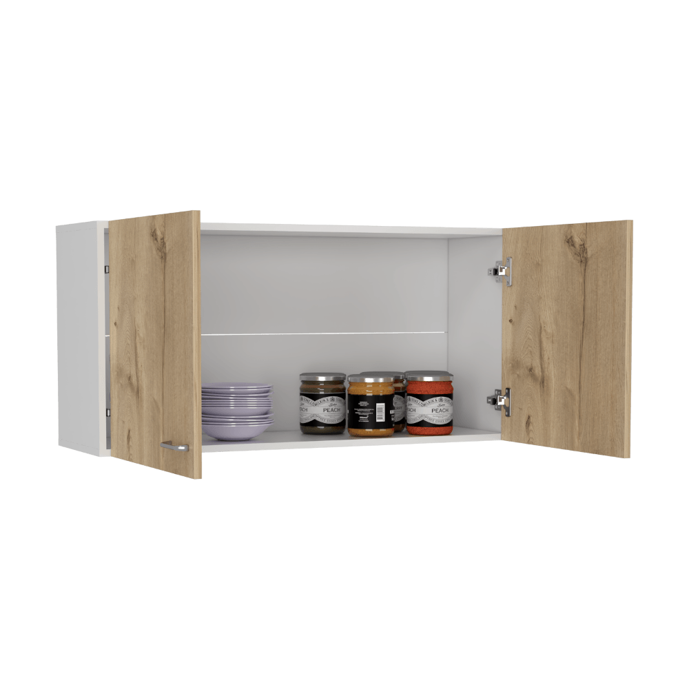 Gabinete Superior Rivela Blanco Y  Duna 100 Cm