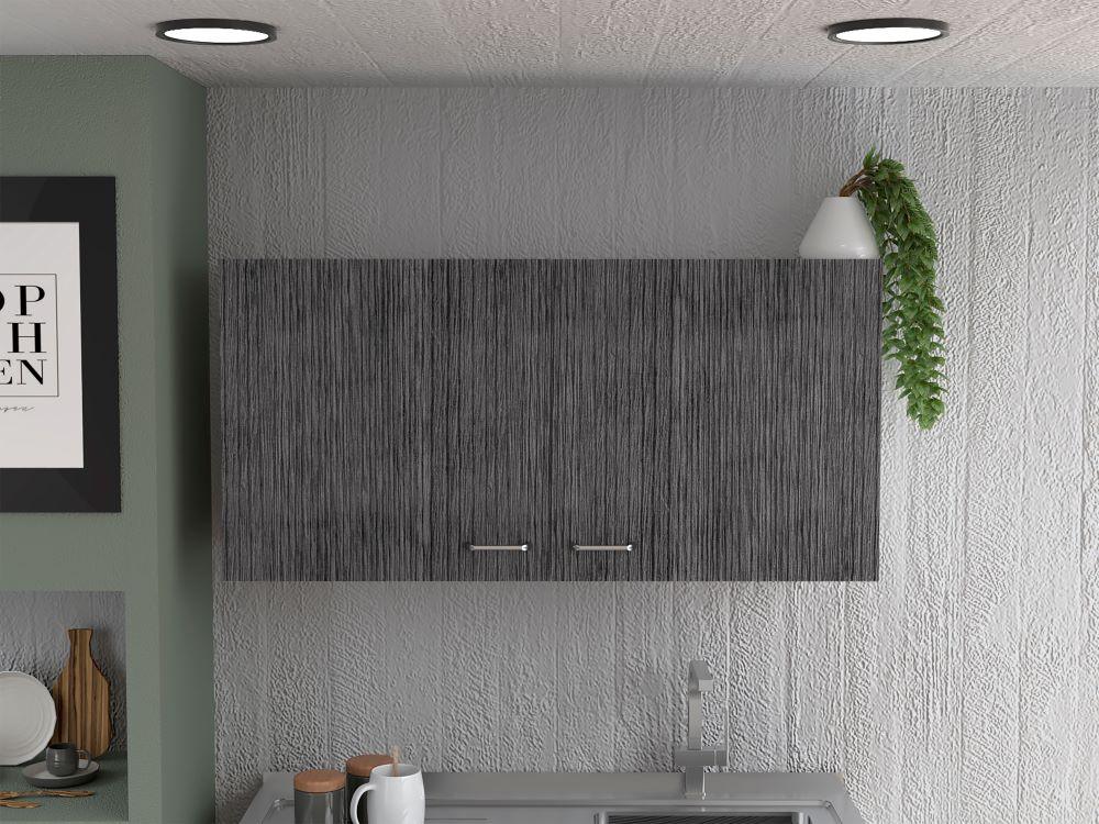 Gabinete Superior Rivela Blanco Gris 100 Cm