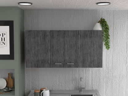 Gabinete Superior Rivela Blanco Gris 100 Cm