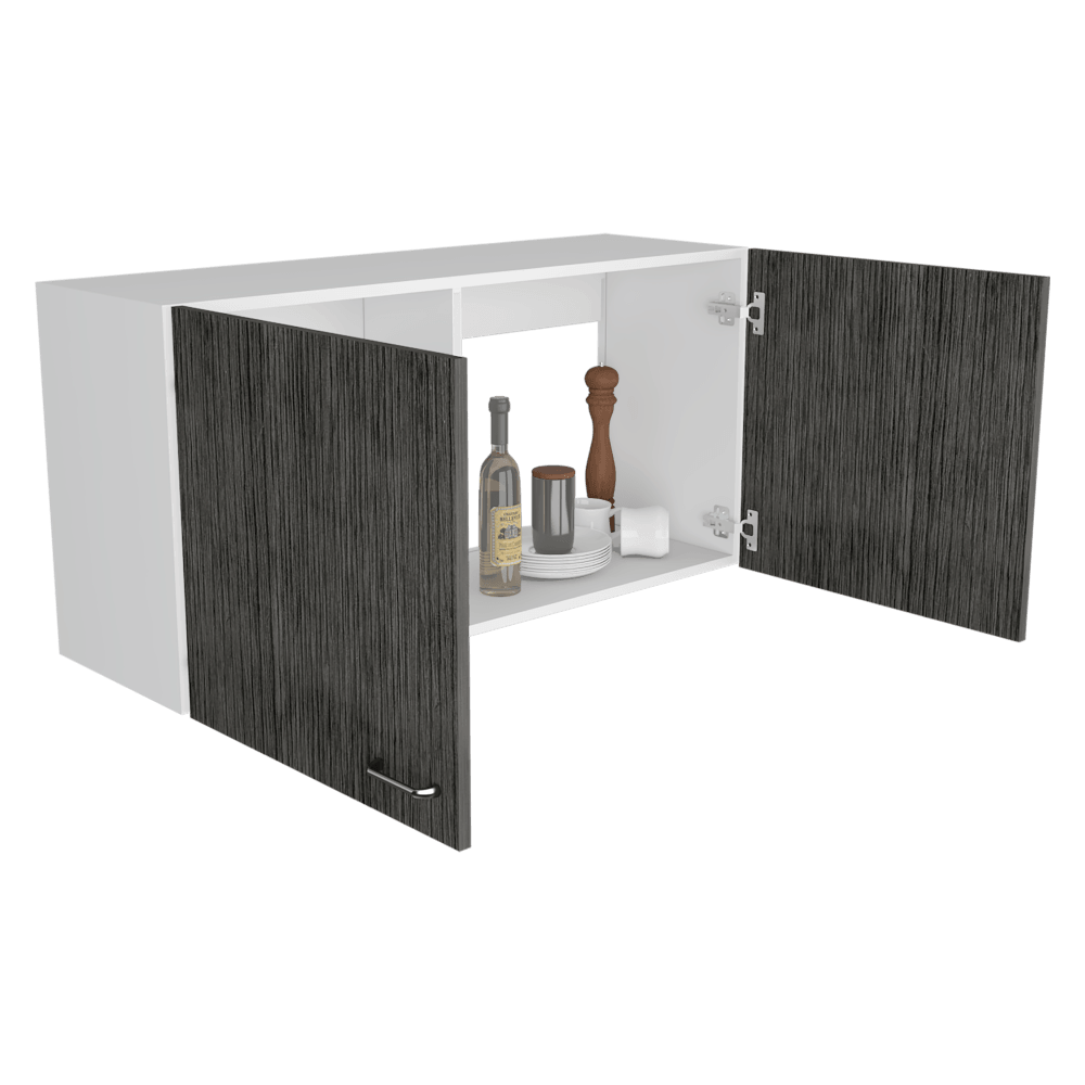 Gabinete Superior Rivela Blanco Gris 100 Cm