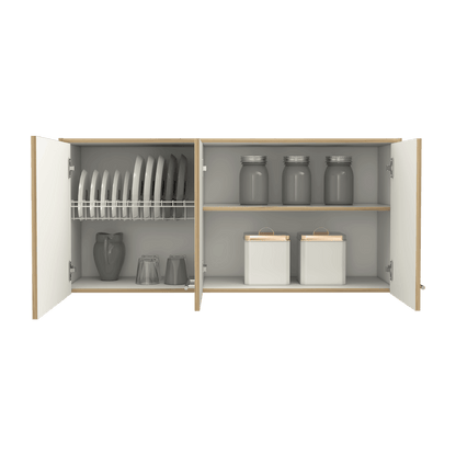 Modulo Superior De Cocina Niko  Blanco Duna 120 Cm
