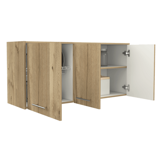 Modulo Superior De Cocina Niko  Blanco Duna 120 Cm