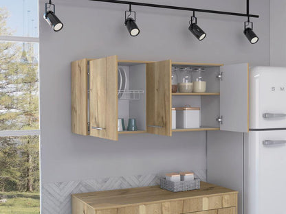 Modulo Superior De Cocina Niko  Blanco Duna 120 Cm
