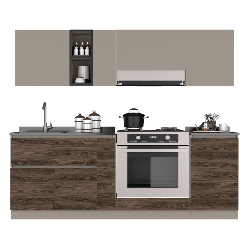 Gabinete Superior Prevea Cocoa 180 Cm