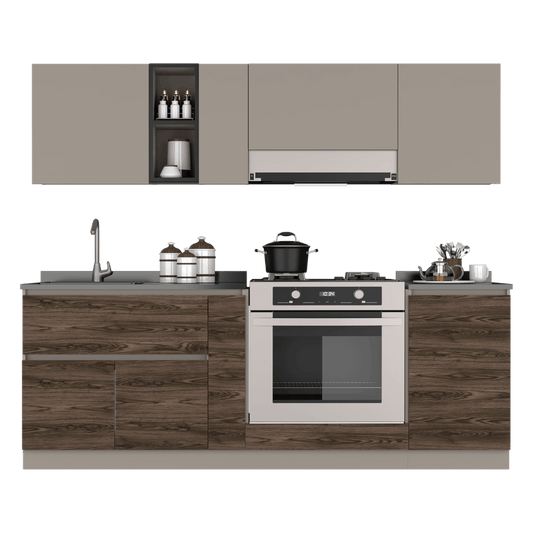 Gabinete Superior Prevea Cocoa 180 Cm