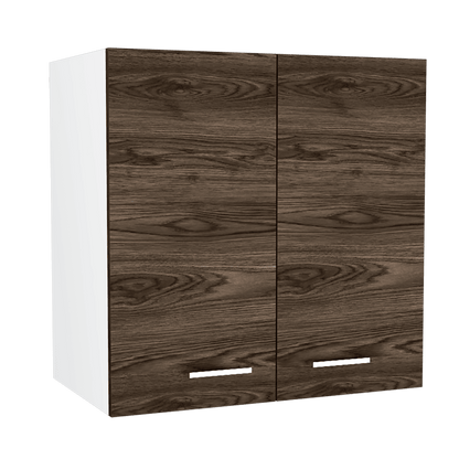 Gabinete Superior Nimora Blanco Y Coñac 60 Cm
