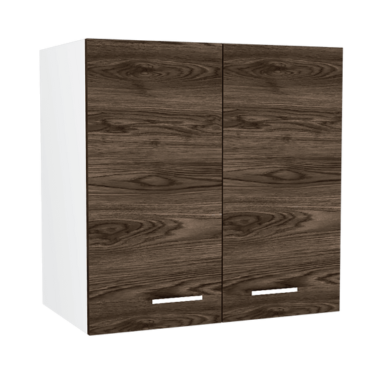 Gabinete Superior Nimora Blanco Y Coñac 60 Cm