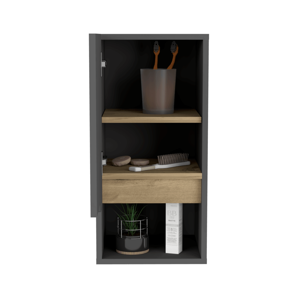 Gabinete De Baño Arinor Plomo Y Duna
