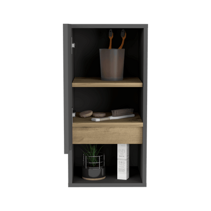 Gabinete De Baño Arinor Plomo Y Duna