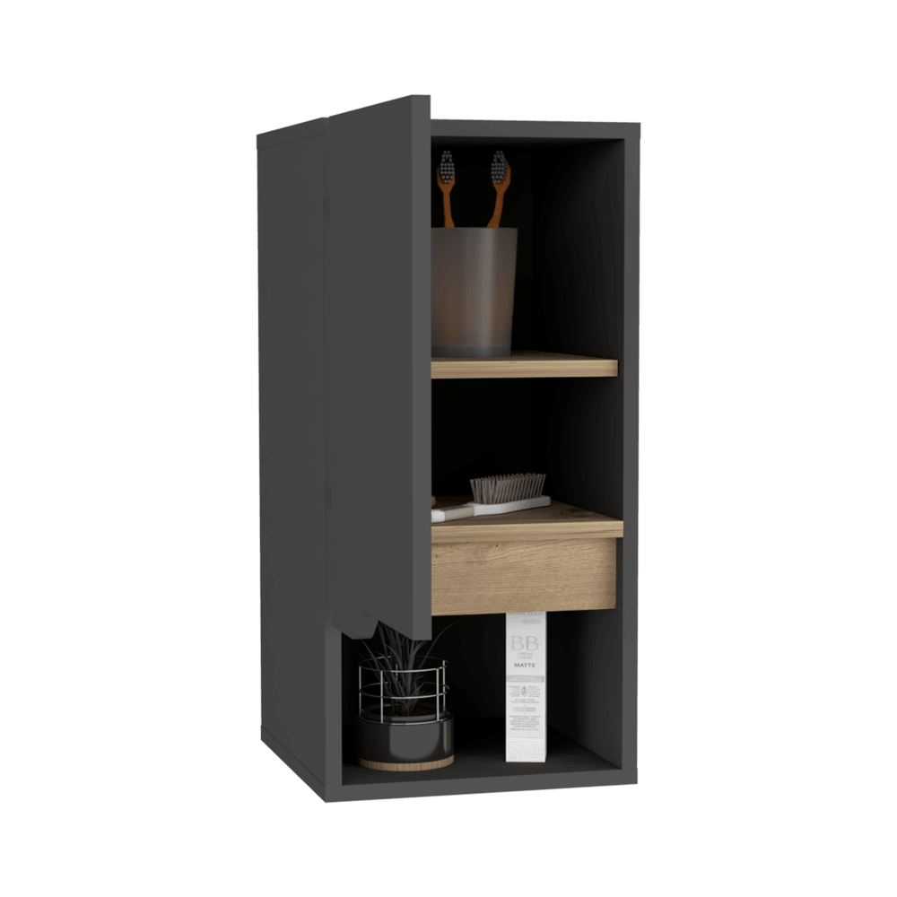 Gabinete De Baño Arinor Plomo Y Duna
