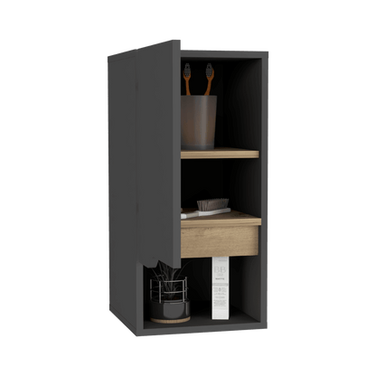 Gabinete De Baño Arinor Plomo Y Duna