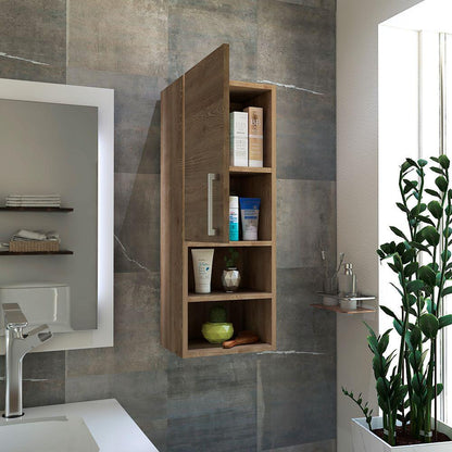 Mueble Auxiliar De Baño Varona  Miel