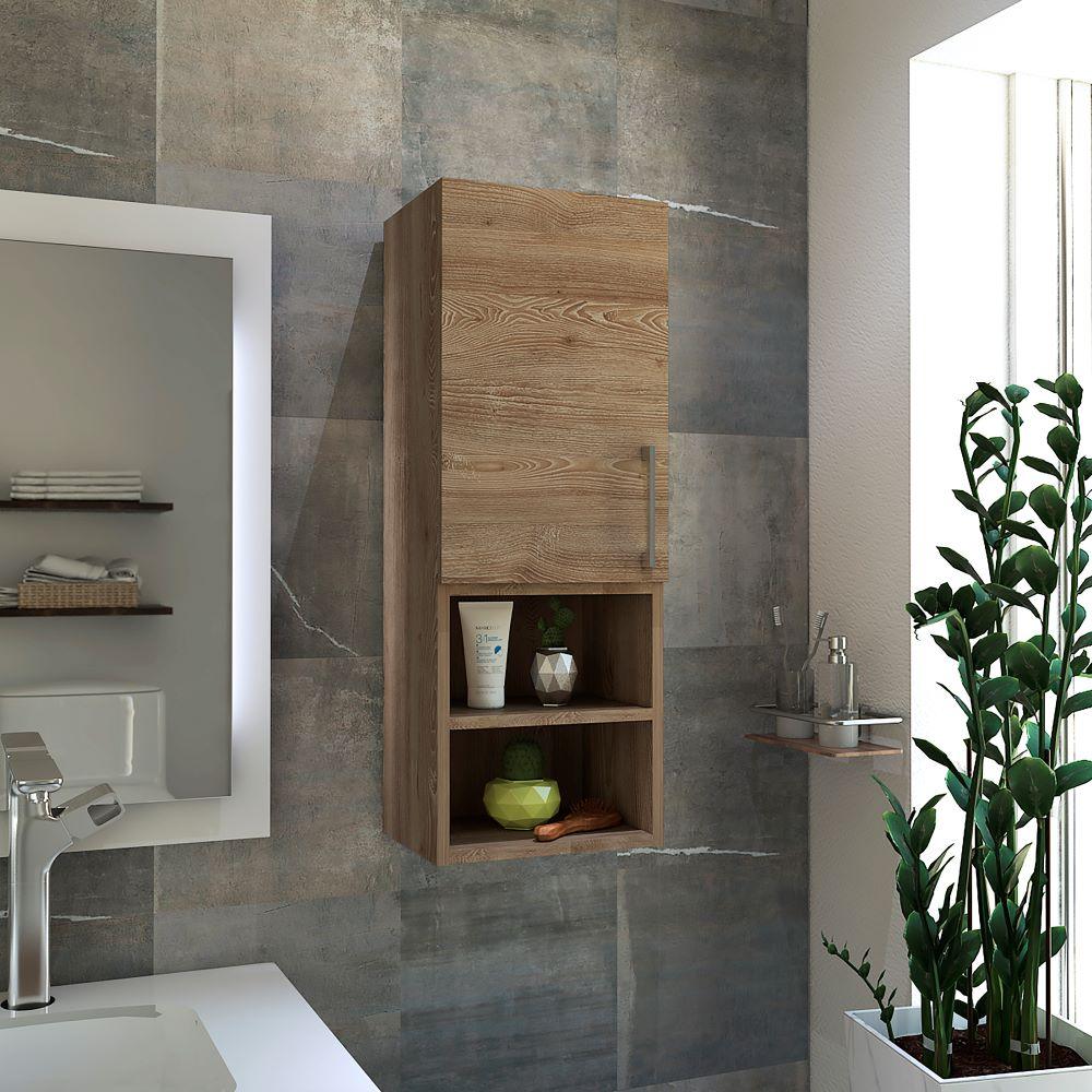 Mueble Auxiliar De Baño Varona  Miel