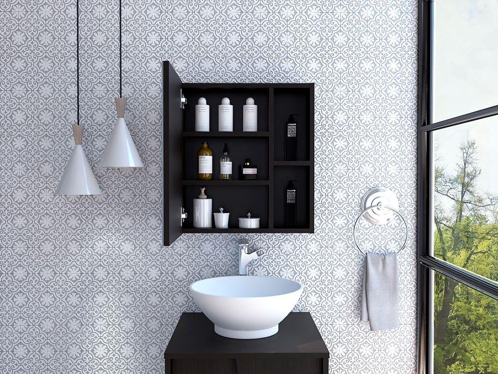 Gabinete De Baño Llebele Wengue