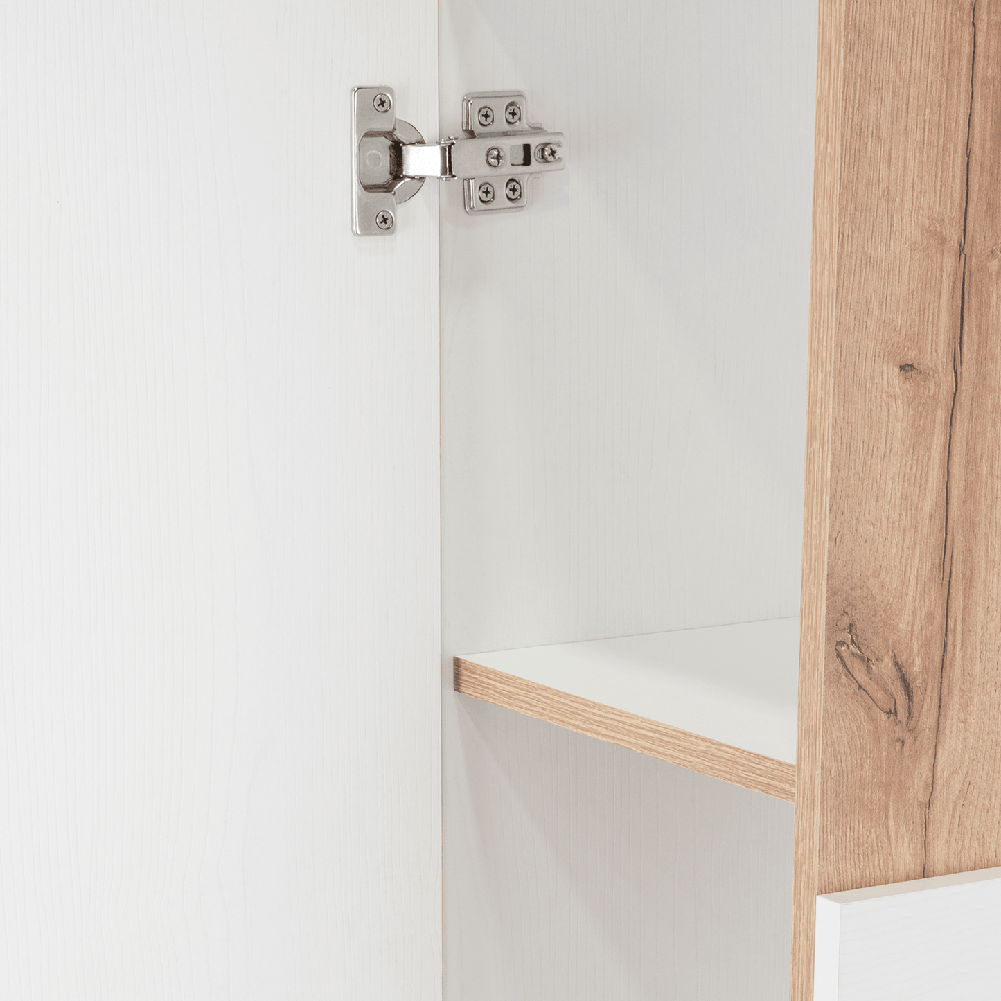 Gabinete De Baño Orvani Blanco Y Duna